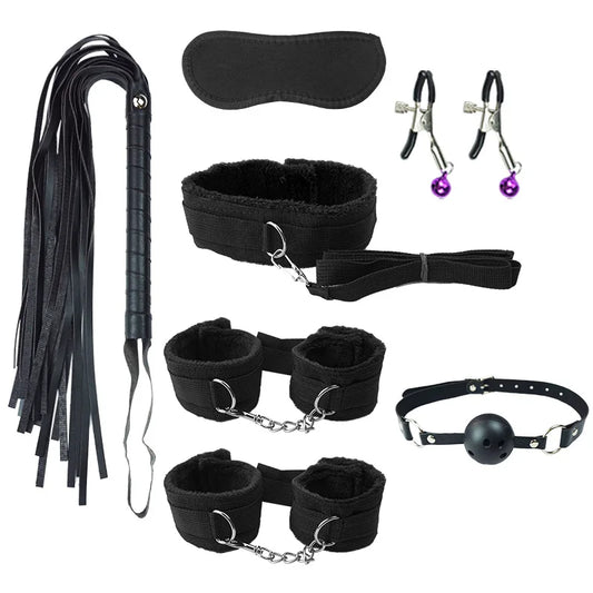Kit BDSM - Noir