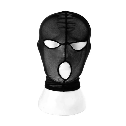 Cagoule BDSM en Résille