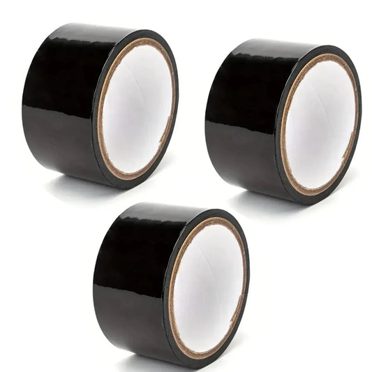 Lot de 3 Rubans Bondage Noirs